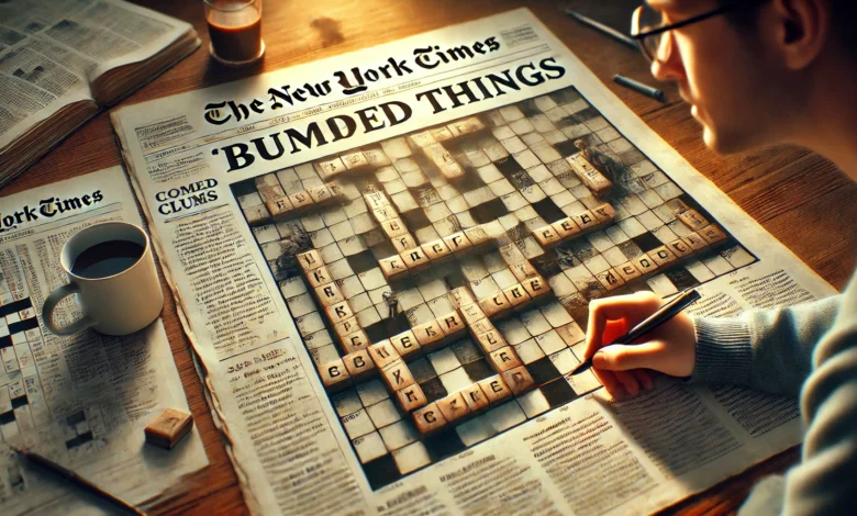 Bumped Things NYT Crossword